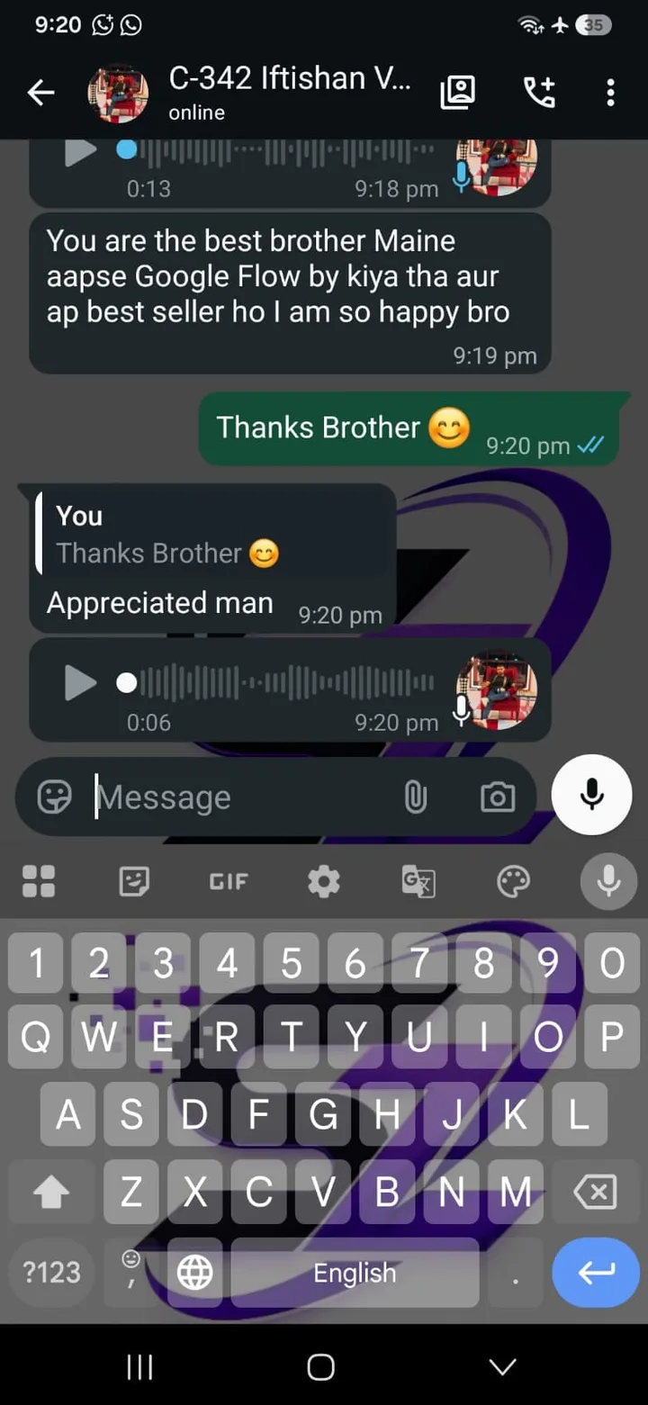 ShowZone Digital customer review screenshot